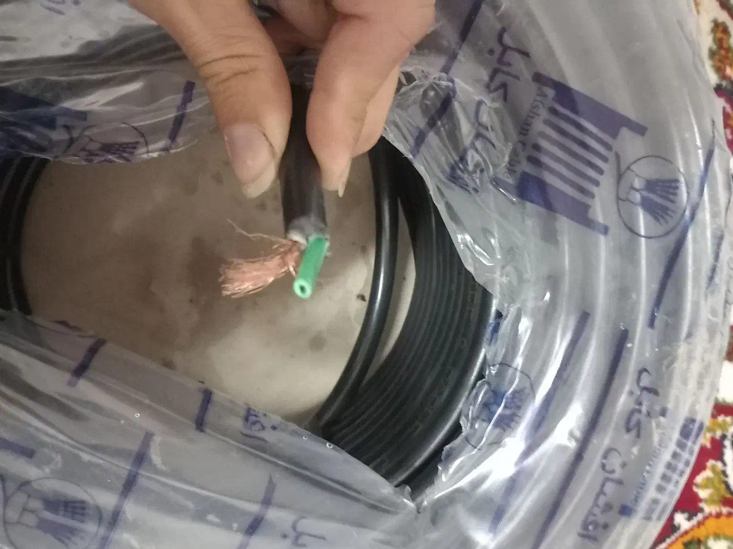 کابل ۲در۶ پلمپ صفر۹۰ متر کلا۹ میلیون|حراج|تالش, هشتپر|دیوار