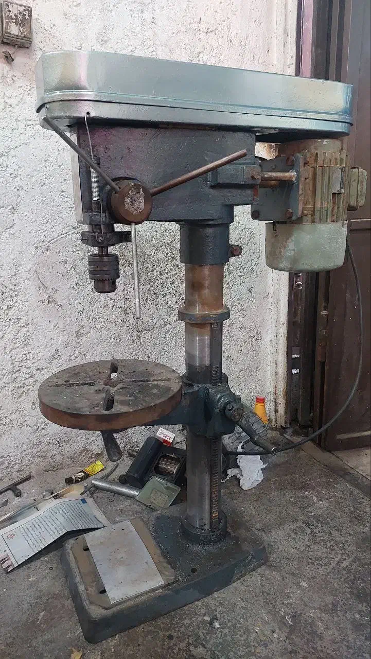 دریل ایستاده ستونی و فارسی برصندوقی الومنیوم|ابزارآلات|شیراز, دوکوهک|دیوار