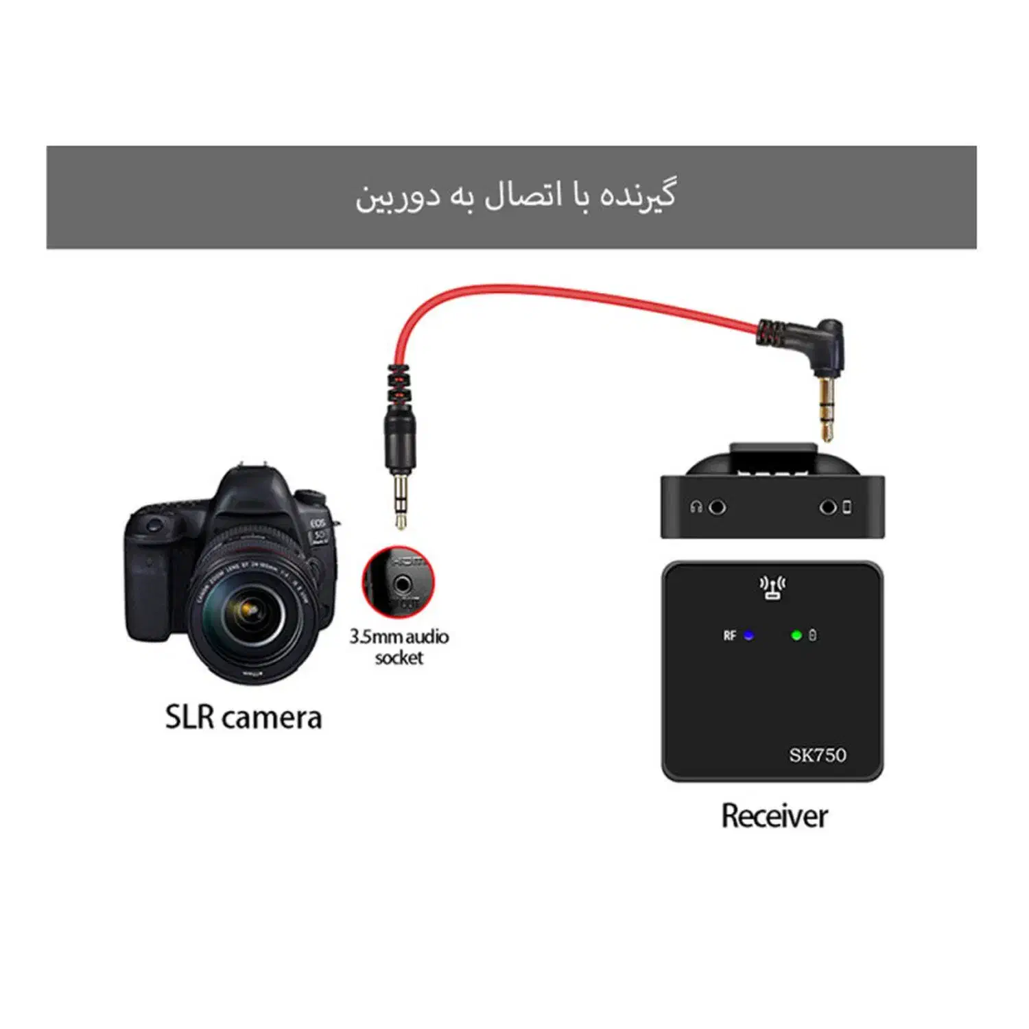 میکروفن بیسیم یقه ای برای تولید محتوا|لوازم جانبی موبایل و تبلت|تبریز, |دیوار