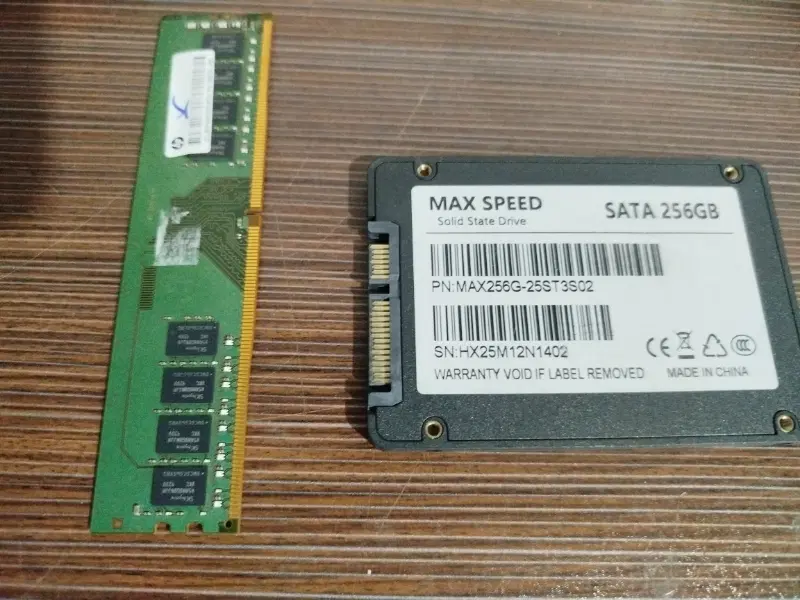 ram 4 gb ddr4- ssd256 intarnal|قطعات و لوازم جانبی رایانه|مشهد, نوید|دیوار