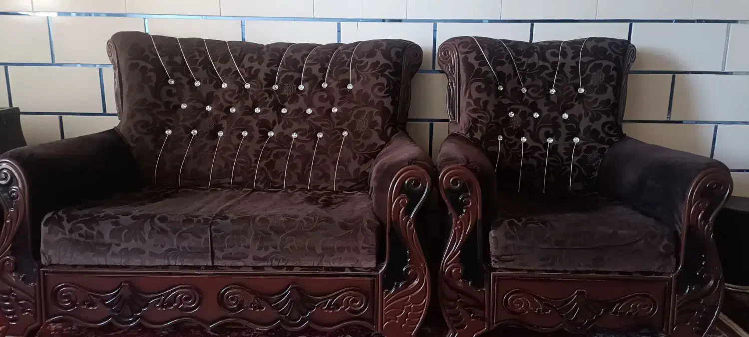 مبل 7نفره|مبلمان خانگی و میز عسلی|ازنا, |دیوار