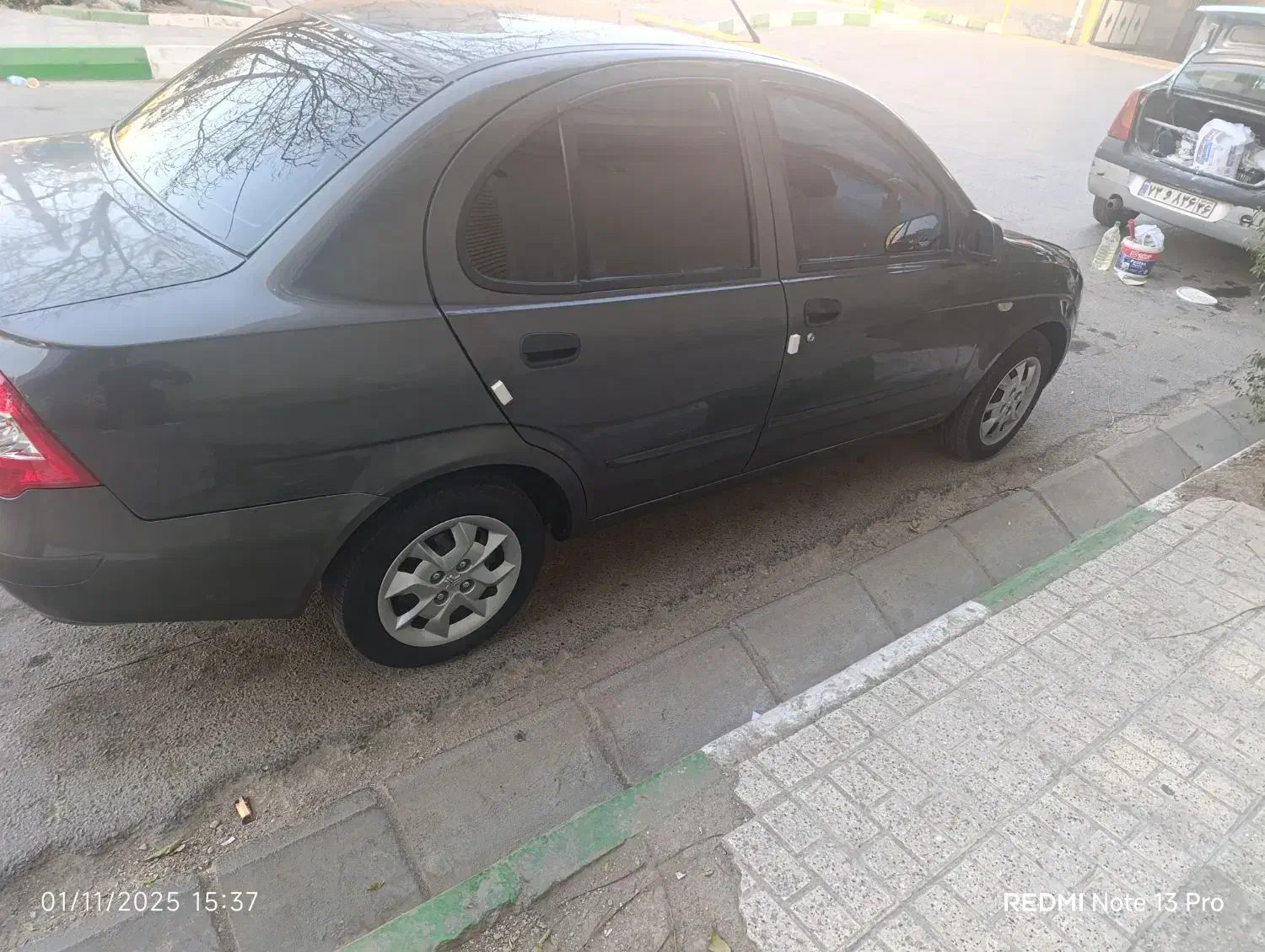 تیبا مدل ۹۵ تک برگ سند  بدون. رنگ|خودرو سواری و وانت|مشهد, جانباز|دیوار