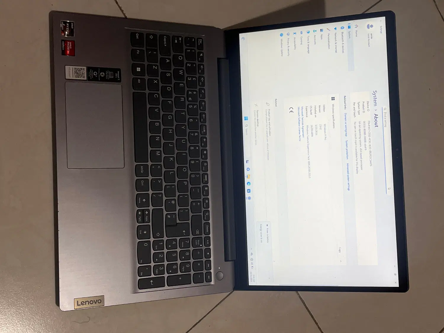 Ideapad 3 ram12|رایانه همراه|مشهد, جاهد شهر|دیوار