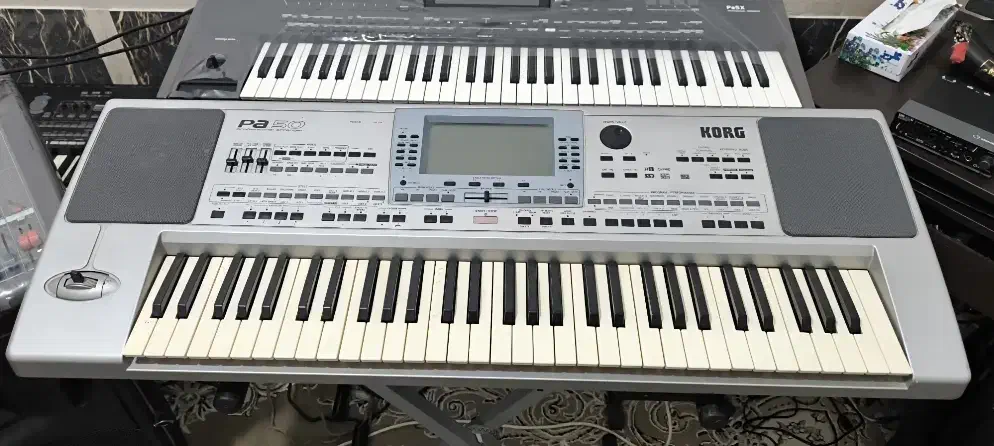فروش کیبورد KORG PA50 تمیز|پیانو، کیبورد، آکاردئون|فرح دشت, |دیوار