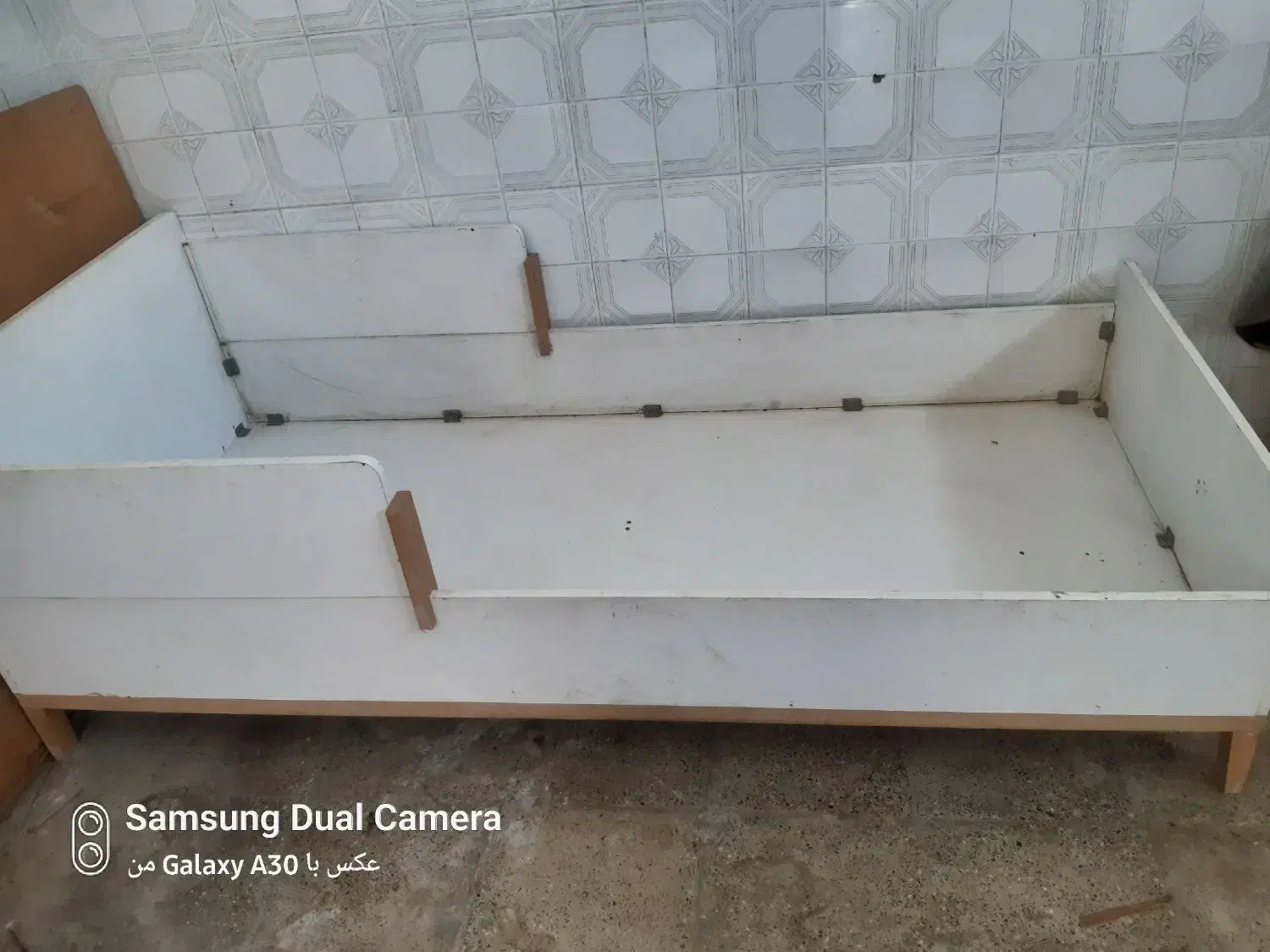 تخت خواب یک نفره|تخت و سرویس خواب|خاش, |دیوار