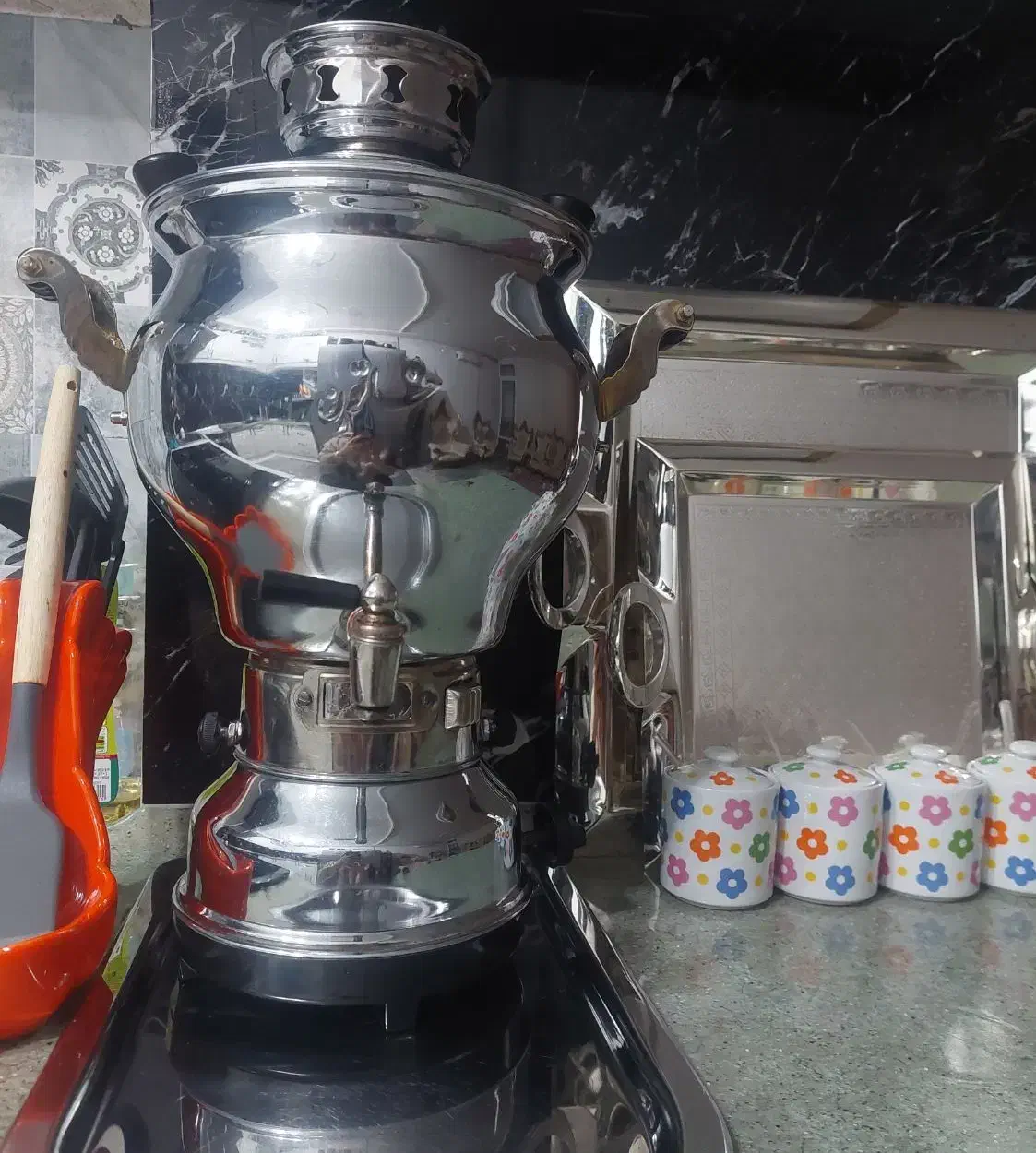 سماور کوره ای|سماور، چای‌ساز، قهوه‌ساز|ابهر, |دیوار