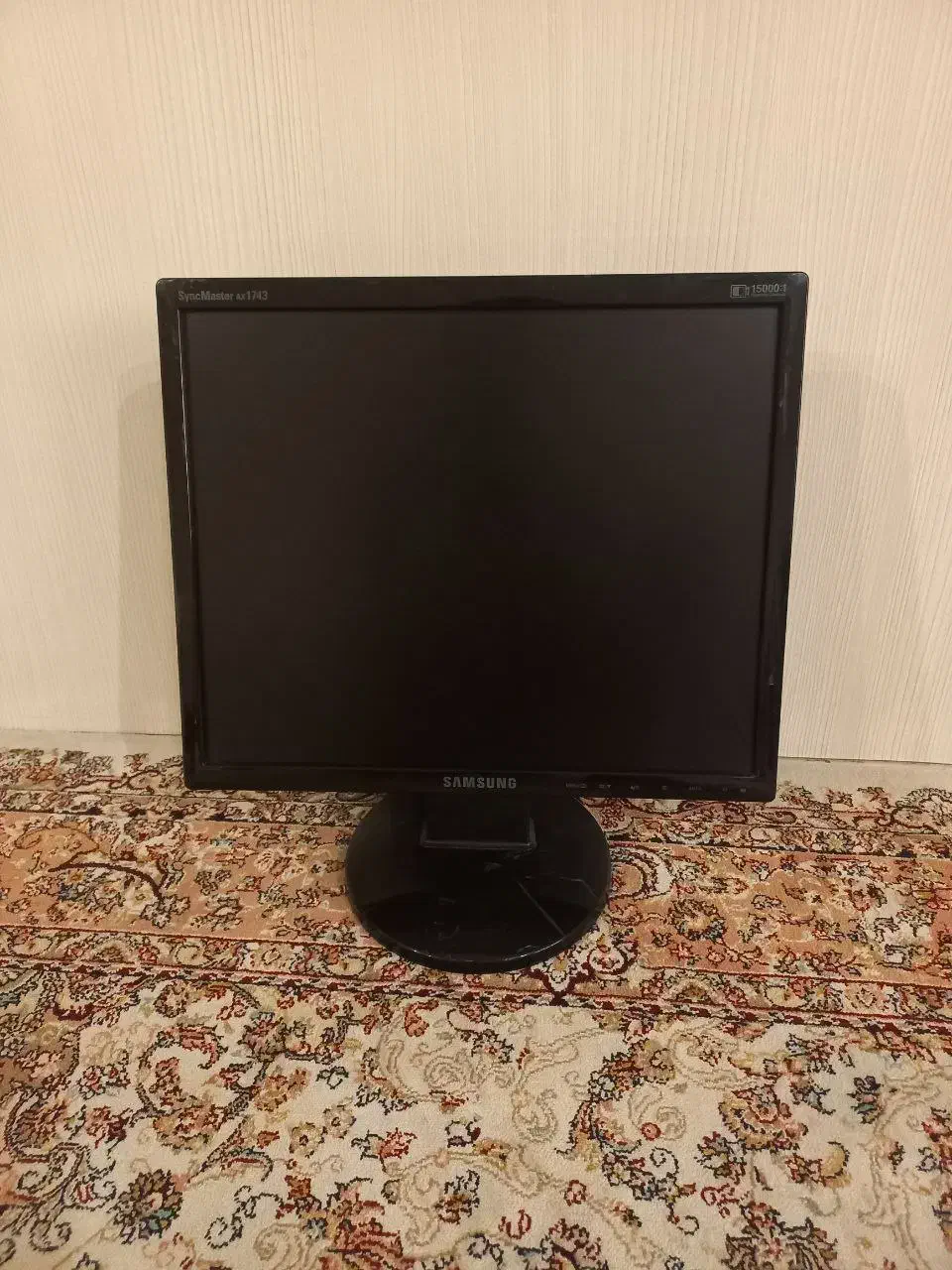 مانیتور ۱۷ اینچ سامسونگ|قطعات و لوازم جانبی رایانه|ری, شهادت|دیوار