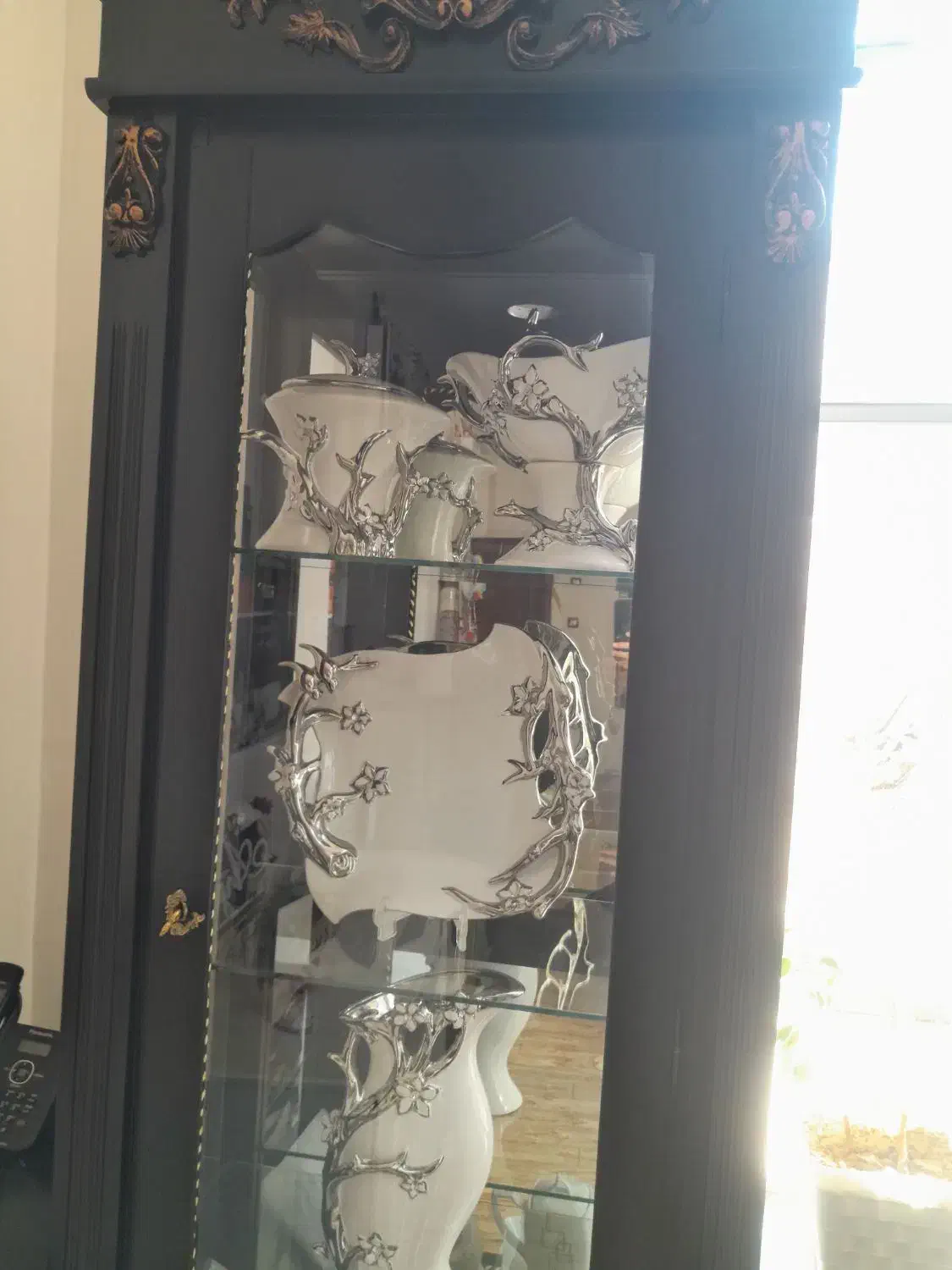 بوفه وظروف دکوری شیک|بوفه، ویترین، کنسول|مرند, |دیوار