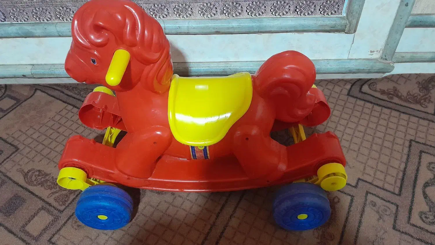 چهار چرخ قابل تبدیل به الاکلنگ|اسباب‌بازی بچه|اسدآباد, |دیوار