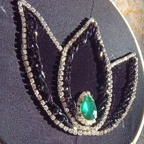 جواهر دوزی و ملیه دوزی|لباس|سراب, |دیوار