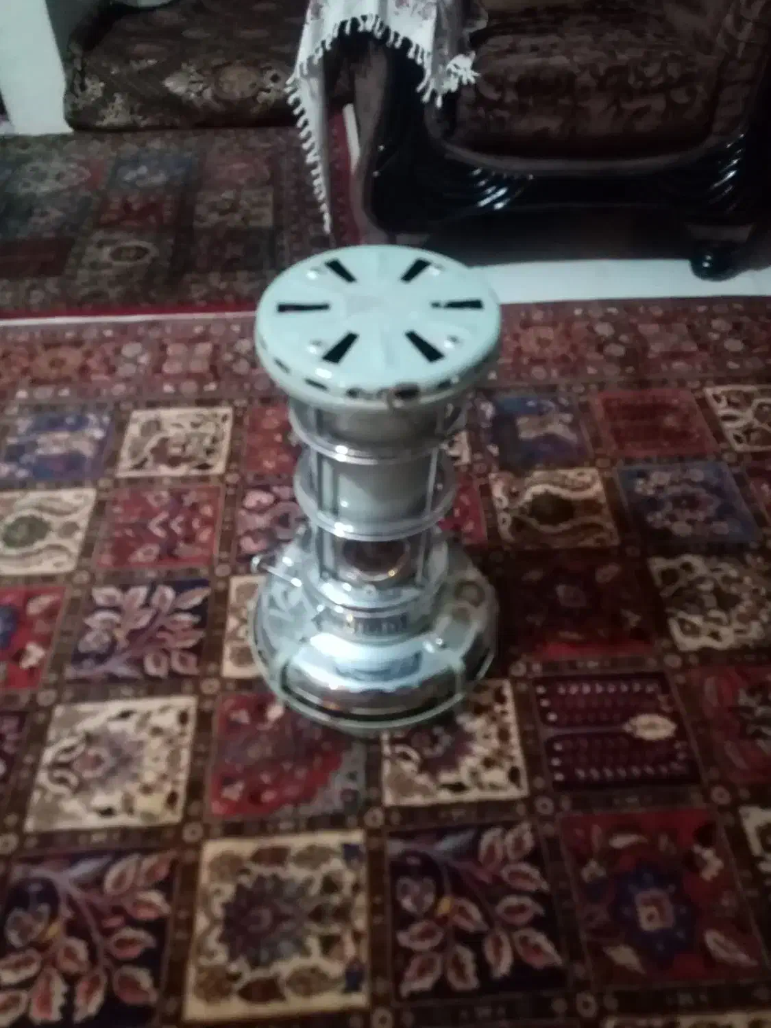 علاادین مخزن استیل عتیقه|بخاری، هیتر، شومینه|شهریار, شهریار|دیوار