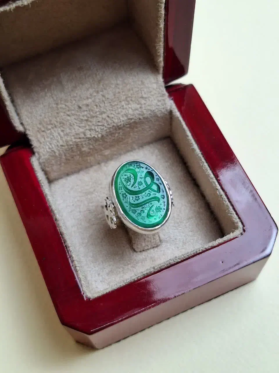 انگشتر مردانه عقیق اصل یمن|جواهرات|قم, کیوانفر|دیوار