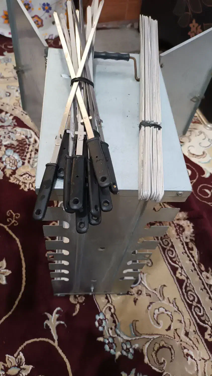 سلام  کباب پزگازی  متور چر خان ۲۸ سیخ|اجاق گاز و لوازم برقی پخت‌وپز|گرگان, |دیوار