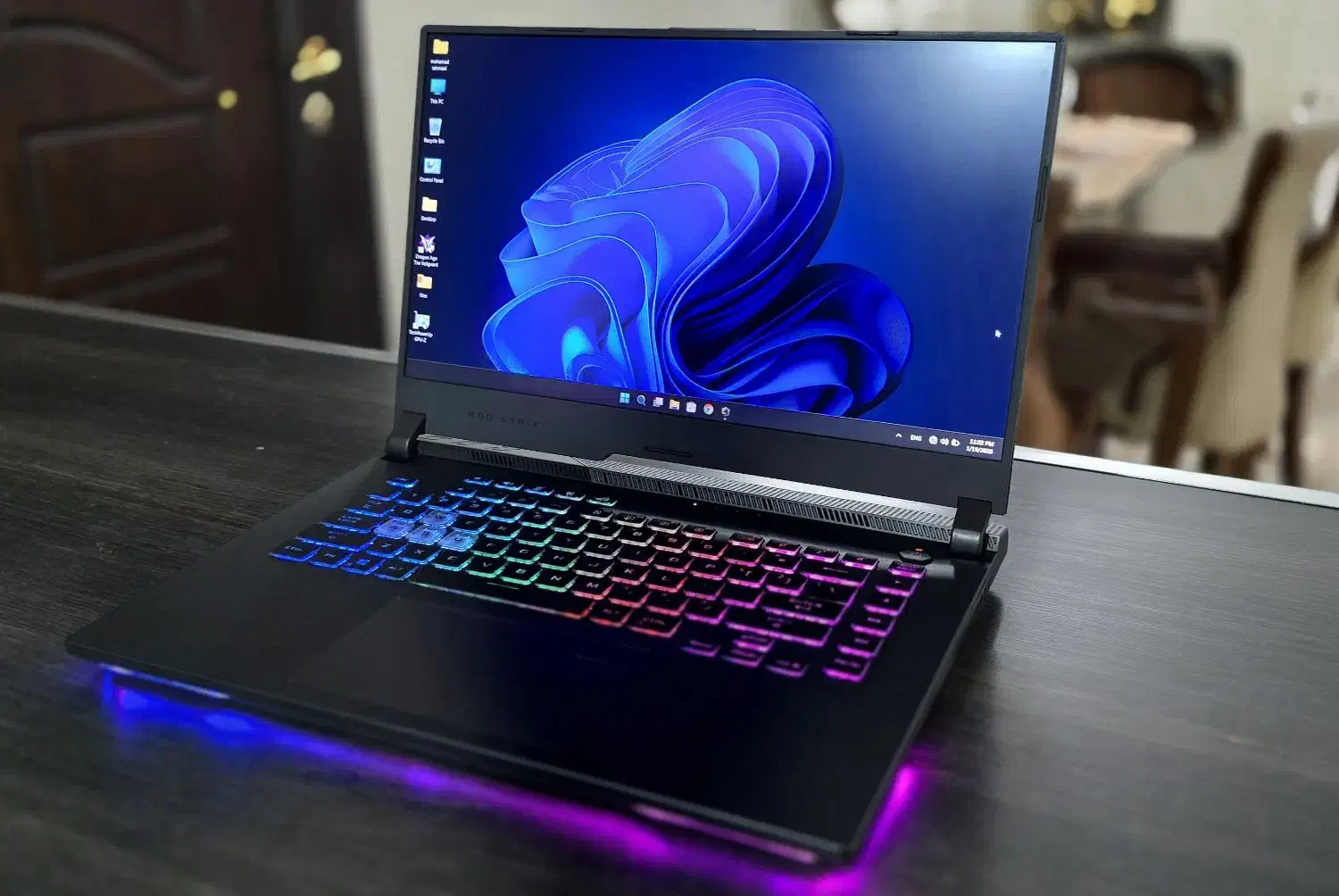 لپتاپ گیمینگ ایسوس راگ asus rog strix g513 QR 3070|رایانه همراه|تهران, مرزداران|دیوار