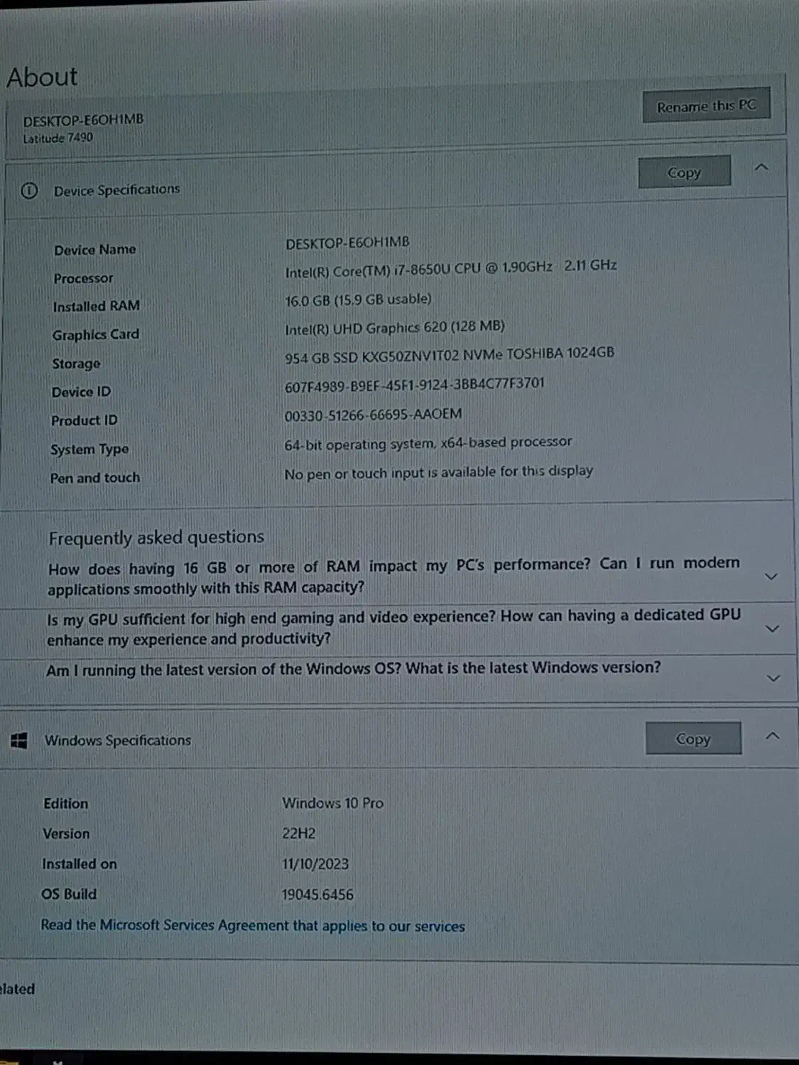 لپ تاپ Deel درحد نو|رایانه همراه|قوچان, |دیوار