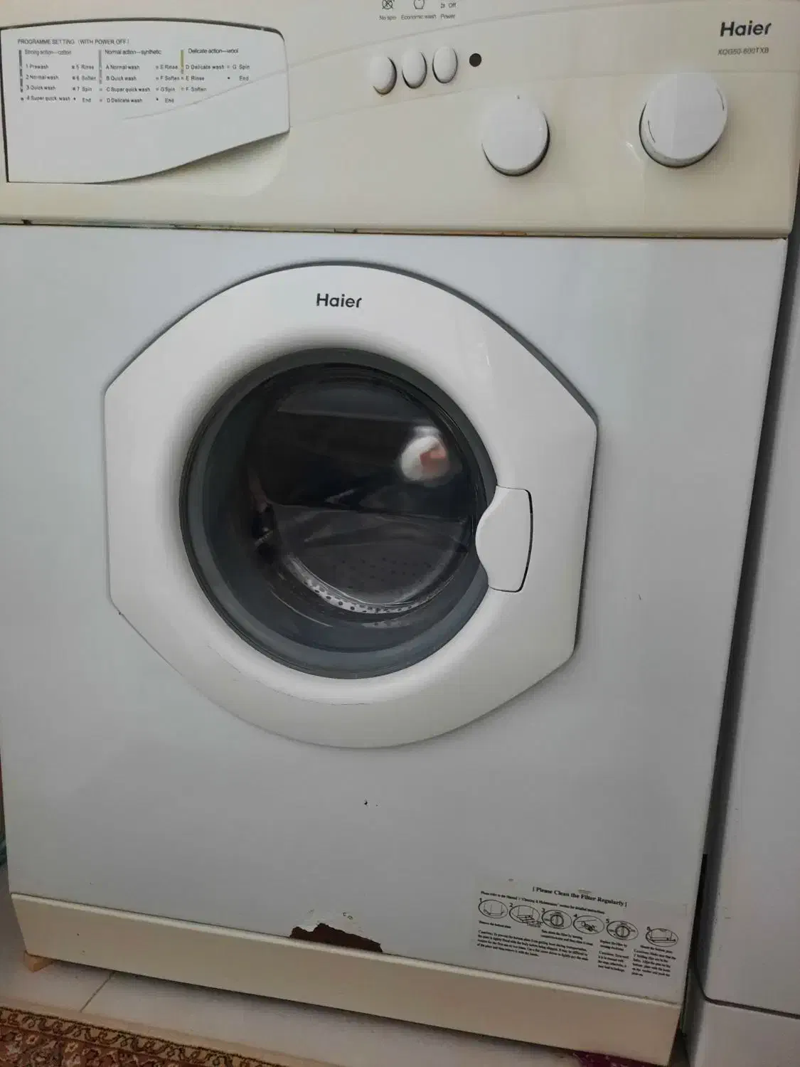 لباسشویی ۵ کیلویی هایر|ماشین لباسشویی و خشککن لباس|جم, |دیوار