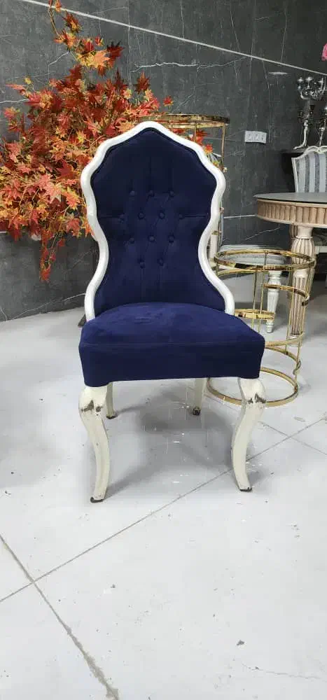 صندلی دست دوم فلزی مدل روشا تالاروخانه عقد|عمده‌فروشی|گرمسار, |دیوار