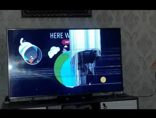 تلویزیون ۵۵ الجی|تلویزیون و پروژکتور|تهران, نیروی هوایی (پیروزی)|دیوار