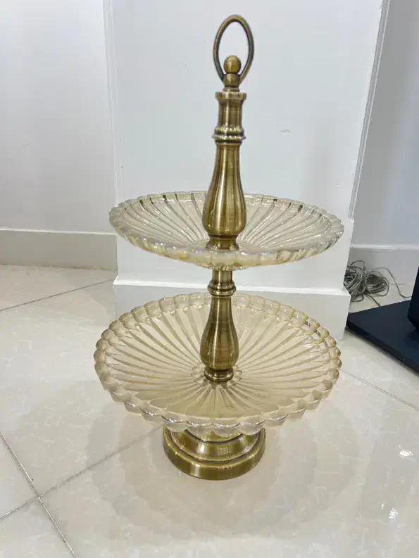 ظرف ۲ طبقه میوه شیرینی|ظروف سرو و پذیرایی|بندرعباس, |دیوار