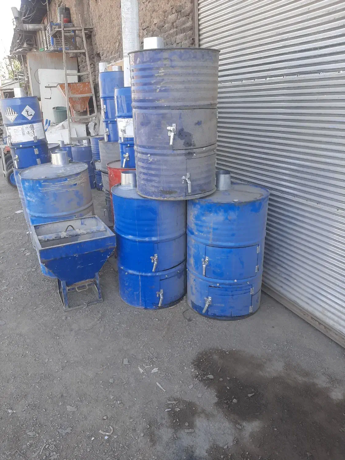 بشکه   بخاری هیزمی و گازی|بخاری، هیتر، شومینه|تهران, شهرک ابوذر|دیوار