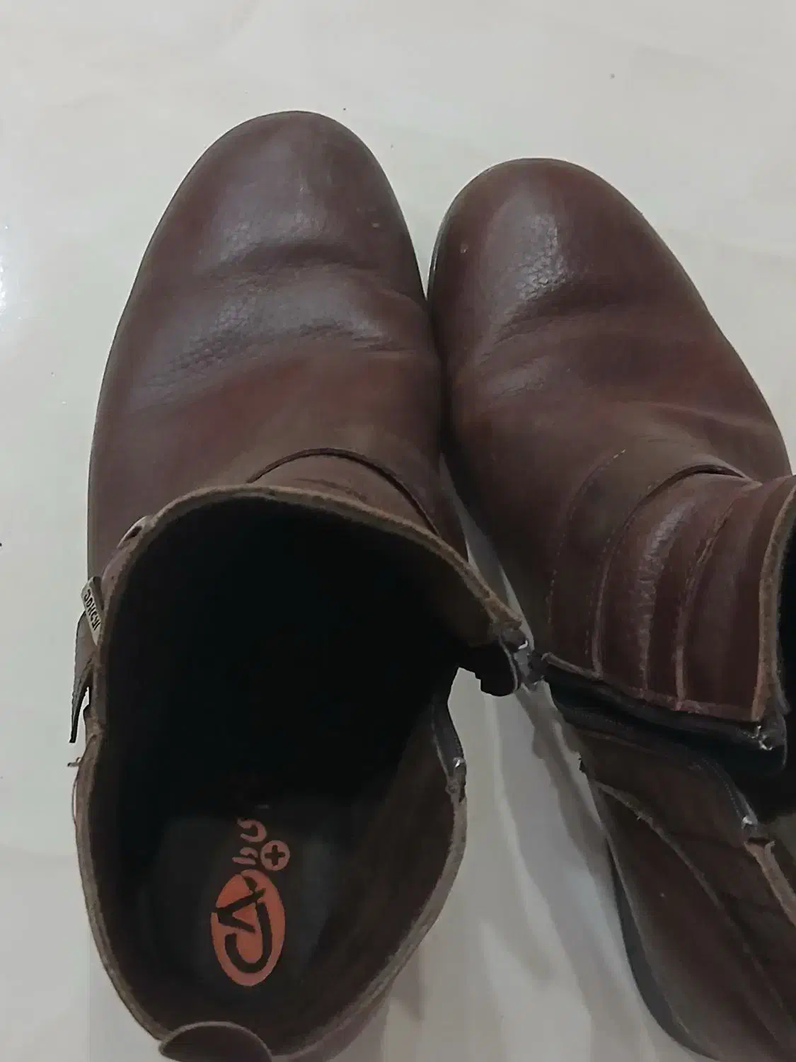 بوت چرم مشهد سایز ۴۰|کیف، کفش، کمربند|رباطکریم, رباطکریم|دیوار