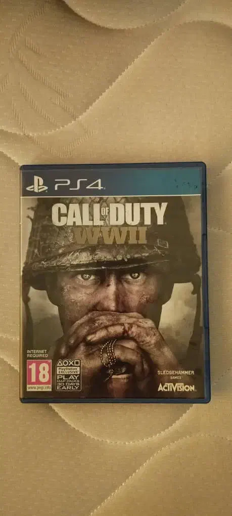 دیسک بازی call of duty wwII-کال اف پیوست جنگ جهانی|کنسول، بازی ویدئویی و آنلاین|قم, آزادگان|دیوار