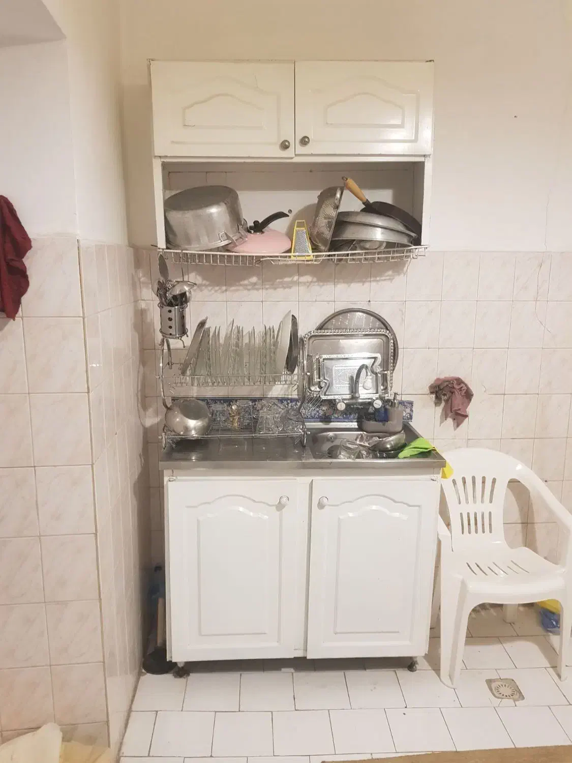 کابینت فلزی|آب‌چکان و نظم‌دهنده ظروف|دماوند, دماوند|دیوار