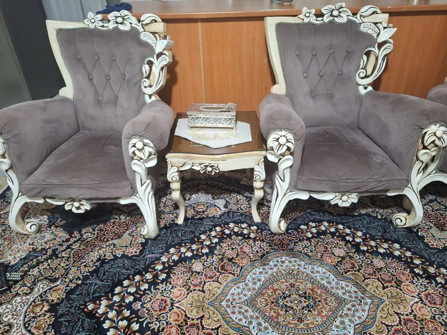 مبلمان ومیزعسلی|مبلمان خانگی و میز عسلی|قدس, شهر‌قدس|دیوار