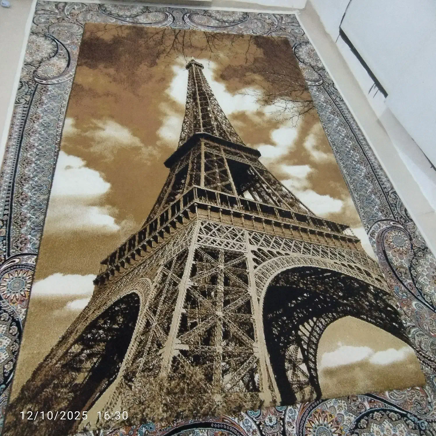 گلیم فرش ۴ متری|گلیم، جاجیم، گبه|محمدیه-قزوین, |دیوار