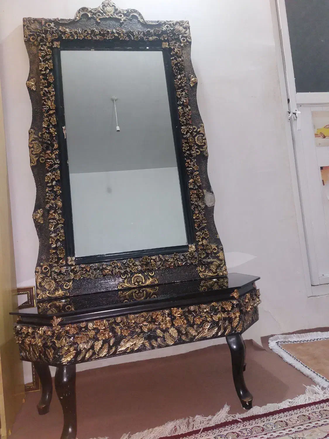 آیینه کنسول|بوفه، ویترین، کنسول|خوی, |دیوار