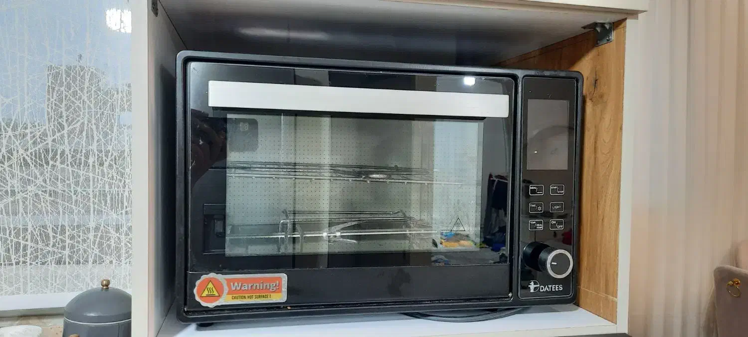 فر برقی رومیزی داتیس مدل dt850|اجاق گاز و لوازم برقی پخت‌وپز|ری, سیزده آبان|دیوار