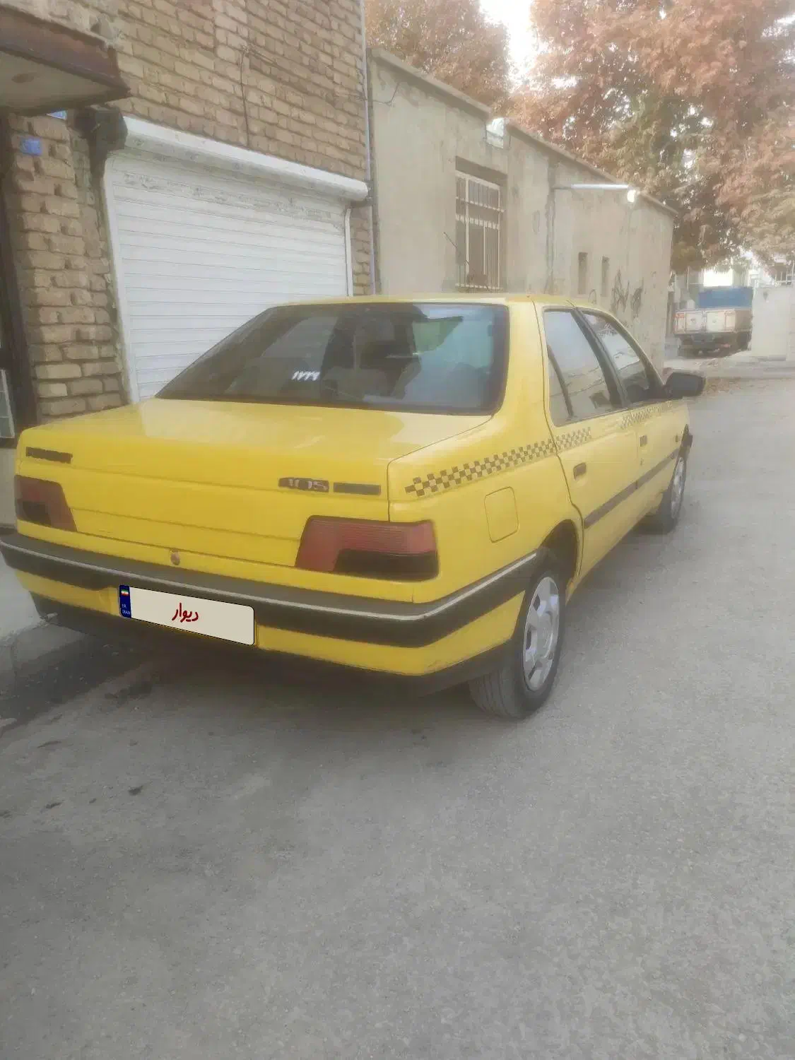 پژو تاکسی مدل ۹۶گردشی|خودرو سواری و وانت|کرمانشاه, |دیوار