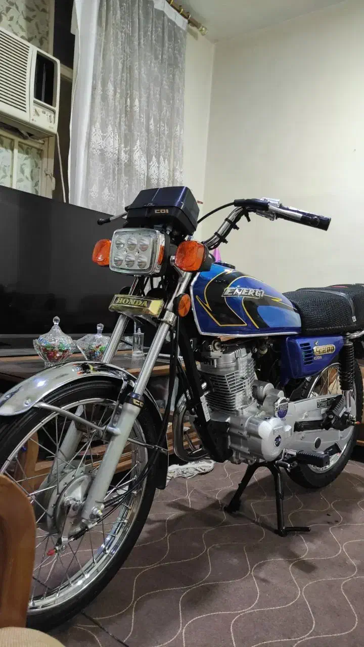 موتورسیکلت انرژی ۱۵۰- مدل ۹۵ کاربراتور - استارتی|موتورسیکلت|اهواز, نادری|دیوار