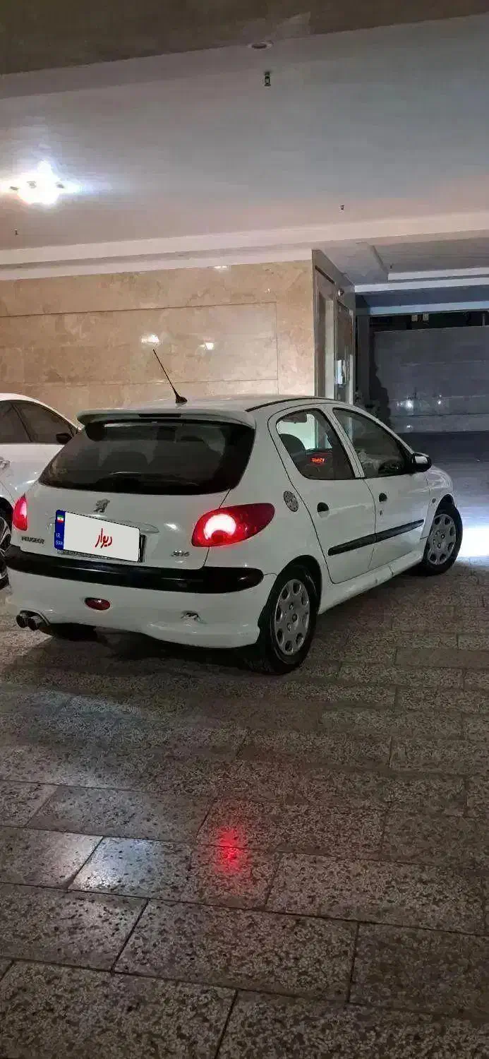 206 تیپ 2 مدل 96|خودرو سواری و وانت|مشهد, امیریه|دیوار