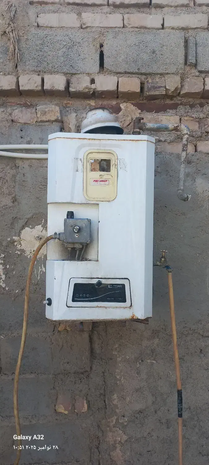 ابگرمکن گازی همراه با متعلقات|آبگرمکن، پکیج، شوفاژ|هامون, |دیوار
