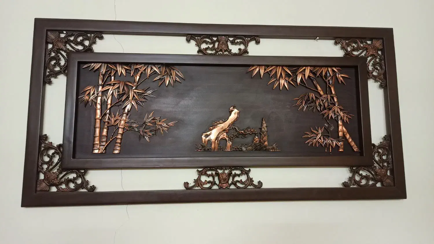 تابلوی چوبی نخل|تابلو، نقاشی، عکس|آبادان, |دیوار