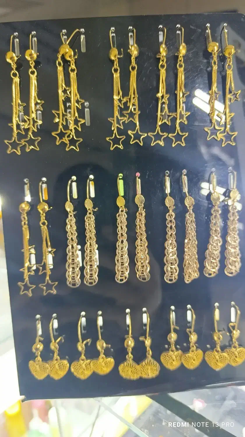 گوشواره آبکاری رنگ ثابت|بدلیجات|مشهد, عامل|دیوار