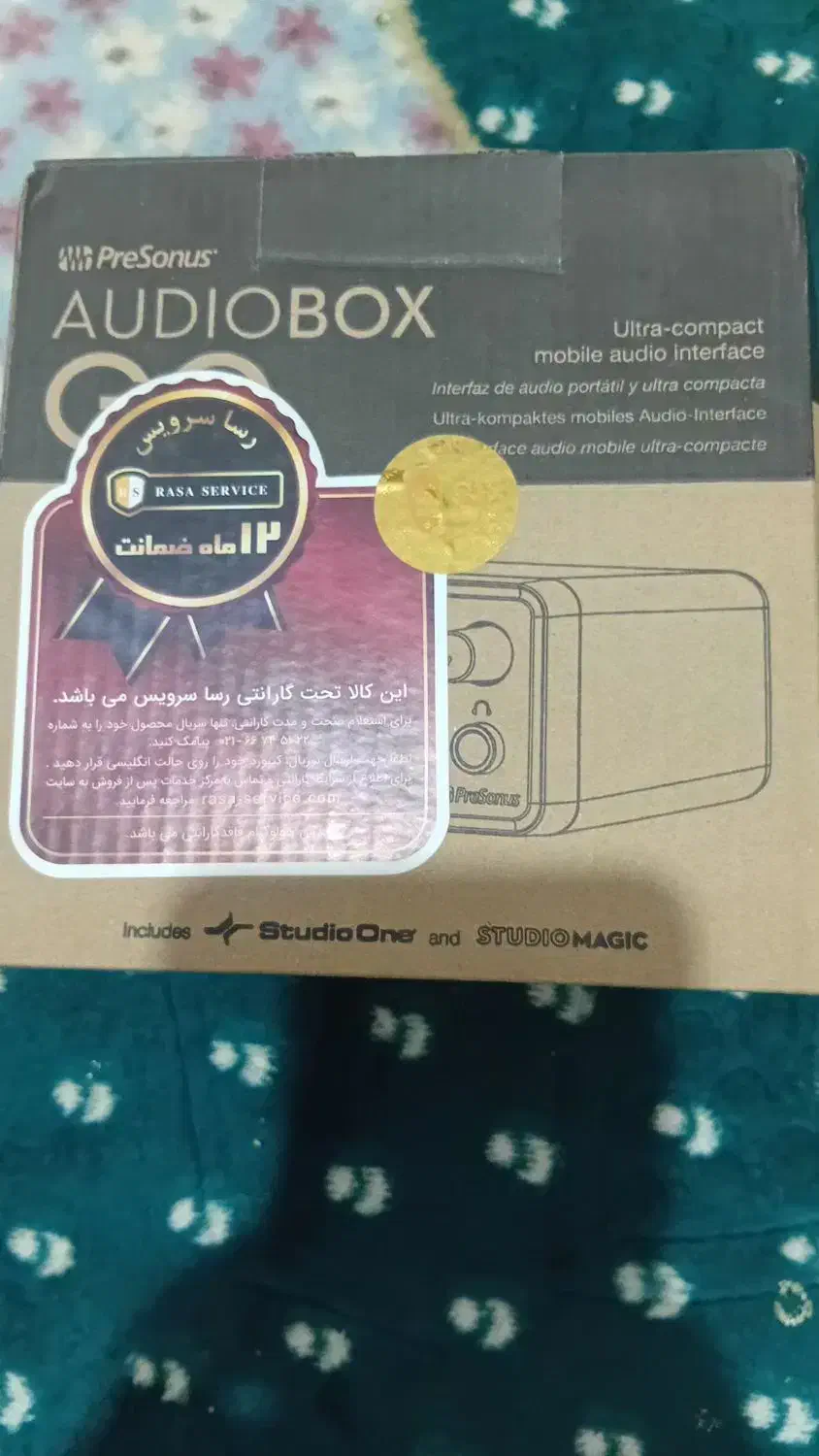 کارت صدا audio box go|آلات موسیقی|زاهدان, |دیوار