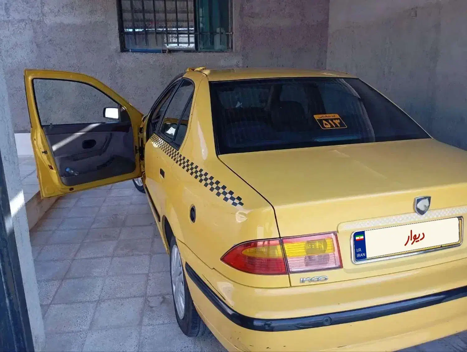 سمندEF7مدل 95تاکسی|خودرو سواری و وانت|سبزوار, جوادیه غربی|دیوار