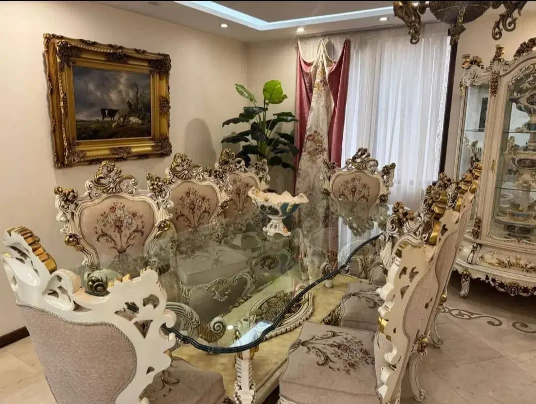 سرویس مبلمان کلاسیک و میز ناهارخوری ست|مبلمان خانگی و میز عسلی|قرچک, شهرک گلها|دیوار