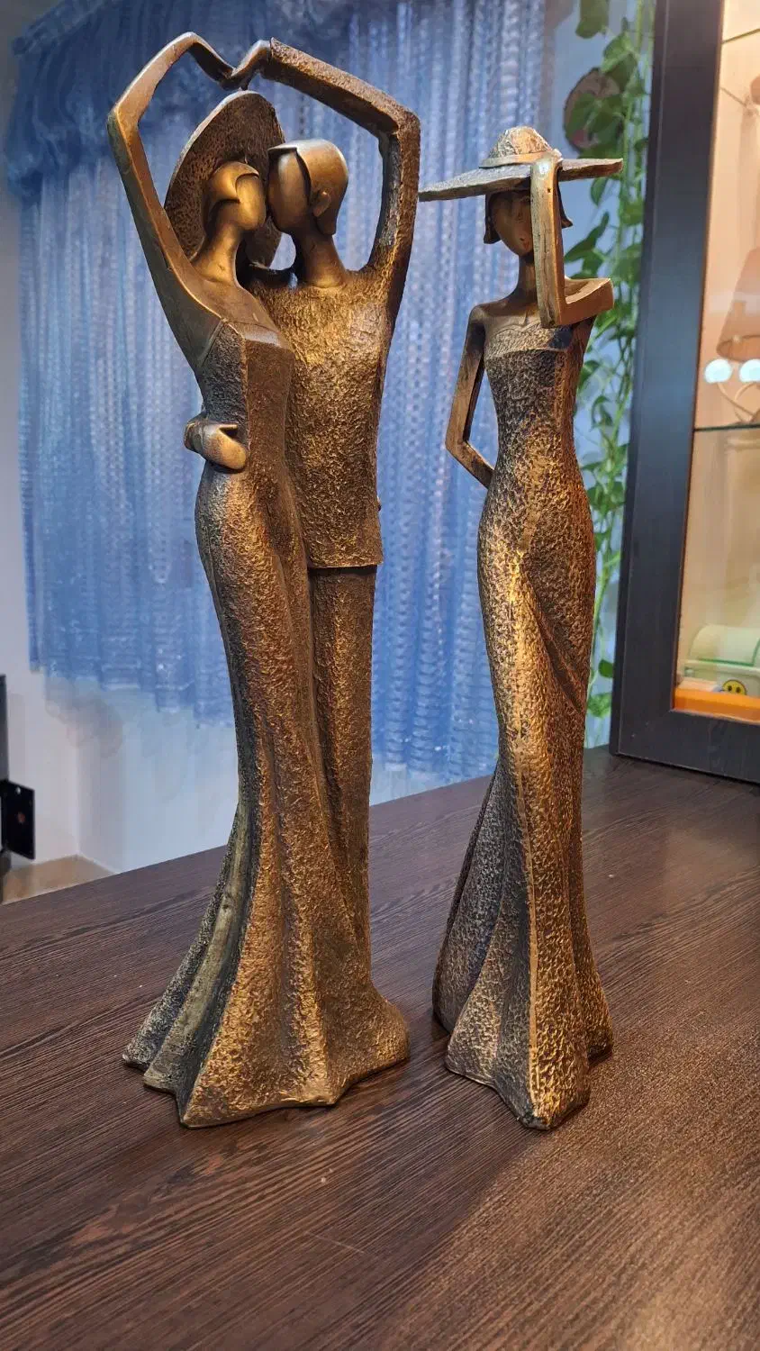 مجسمه خانم و خانوم و آقا|مجسمه، تندیس، ماکت|تهران, وحیدیه|دیوار