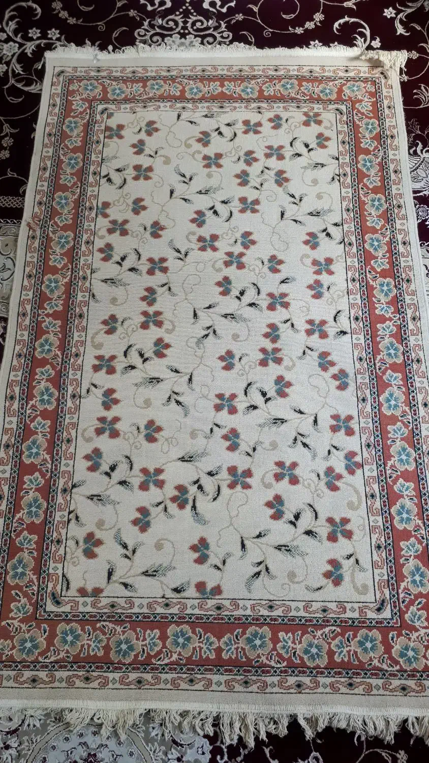 فرش گلیم قالیچه قالی سایز ۱۲۵×۲۰۰ یزد|فرش|مشهد, رسالت|دیوار