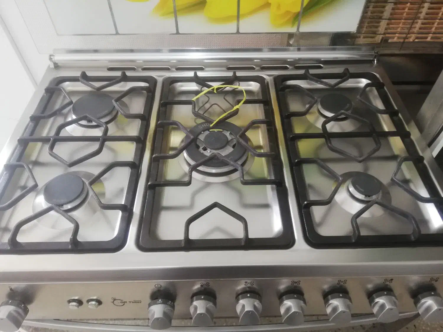 گاز5شعله فرگازاسنوامدل اورانوس|اجاق گاز و لوازم برقی پخت‌وپز|شیراز, شهرک مطهری|دیوار