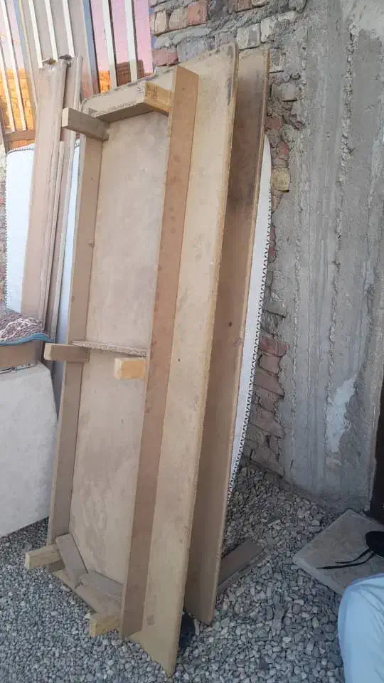 سلام تخت خواب دونفره سالم بدون هیچ شکستنی یاپوسدکی|تخت و سرویس خواب|خاش, |دیوار