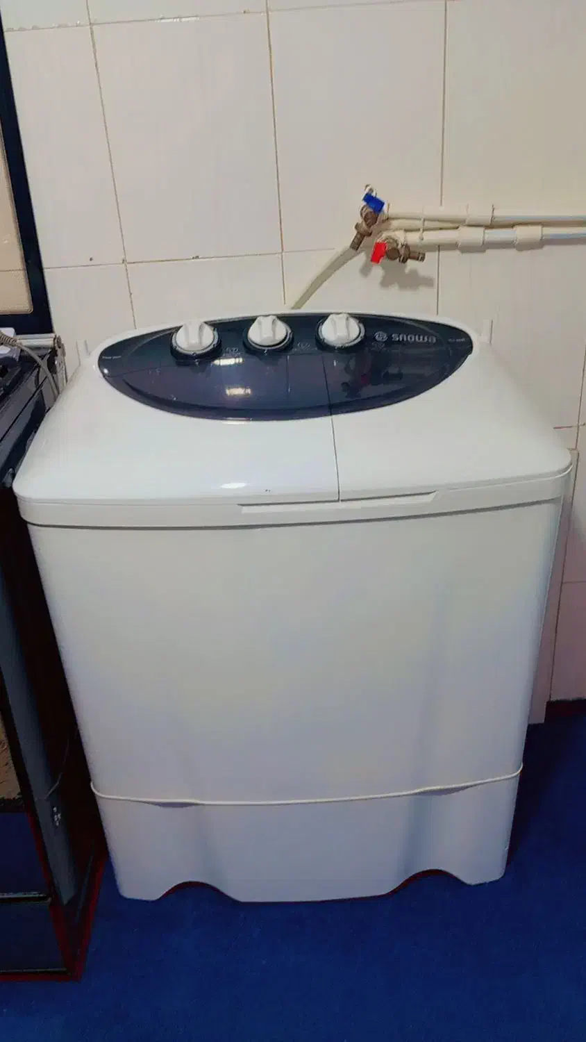 لباسشویی اسنوا سالم وتمیز|ماشین لباسشویی و خشککن لباس|باخزر, |دیوار