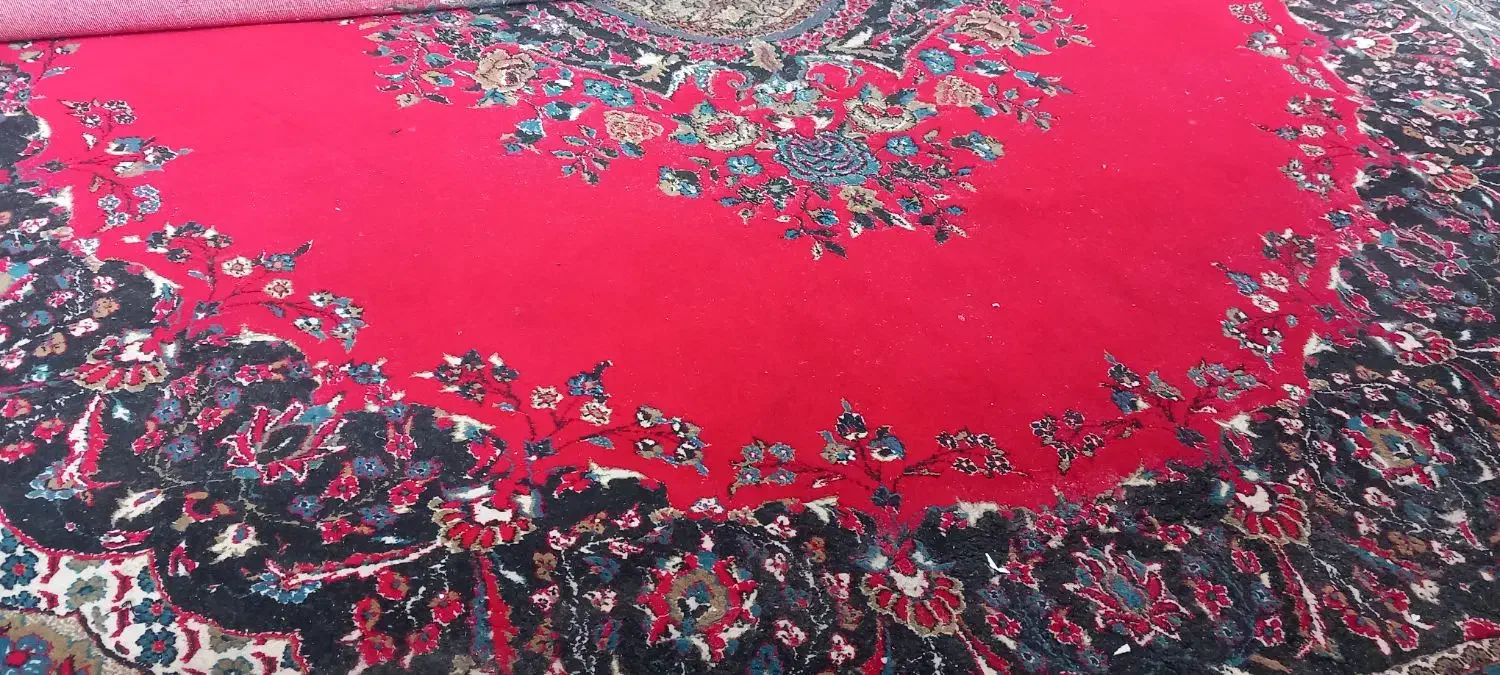 فرش قرمز ۱۲متری|فرش|قوچان, |دیوار