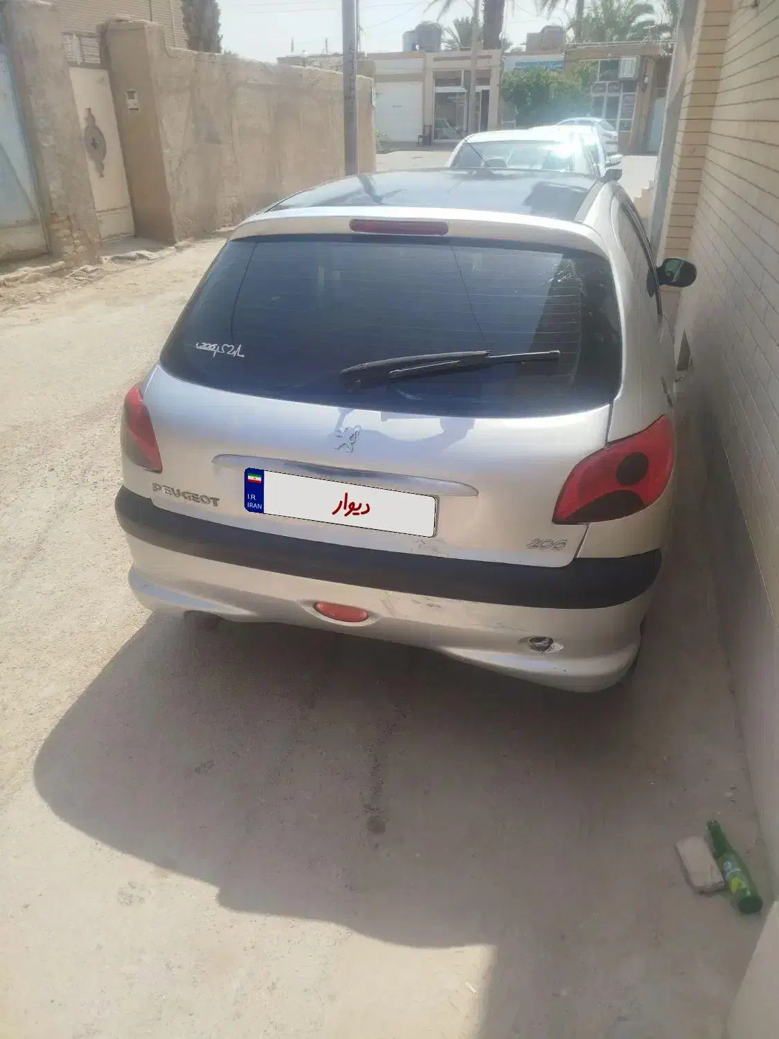 پژو 206 تیپ ۲، مدل ۱۳۸۳|خودرو سواری و وانت|طبس, |دیوار
