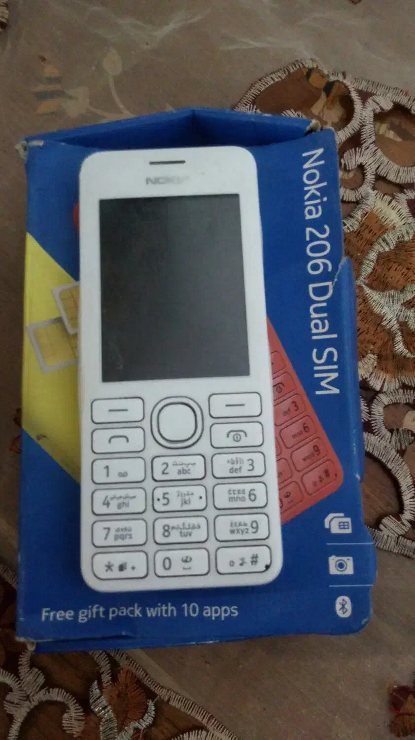 نوکیا 206|موبایل|گلبهار, نوبهار|دیوار