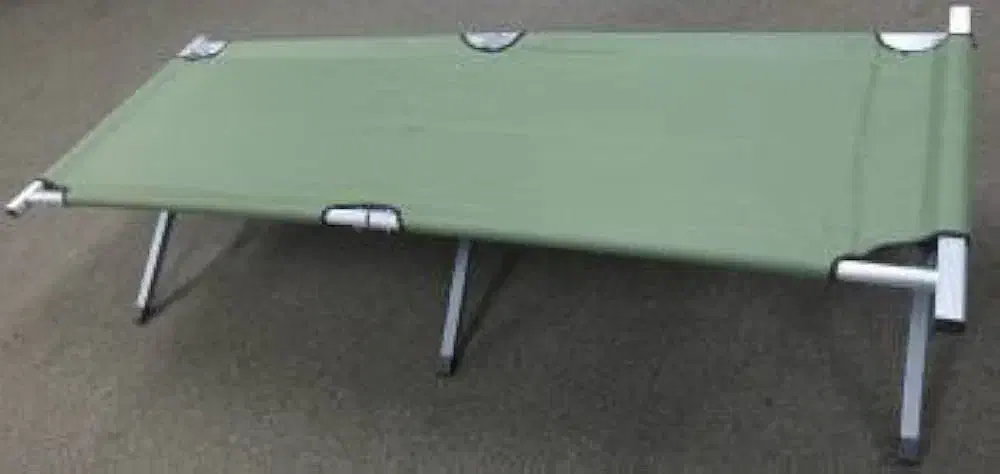 تخت کمپینگ تاشو نظامی الومینیومی|کوهنوردی و کمپینگ|تهران, امین حضور|دیوار