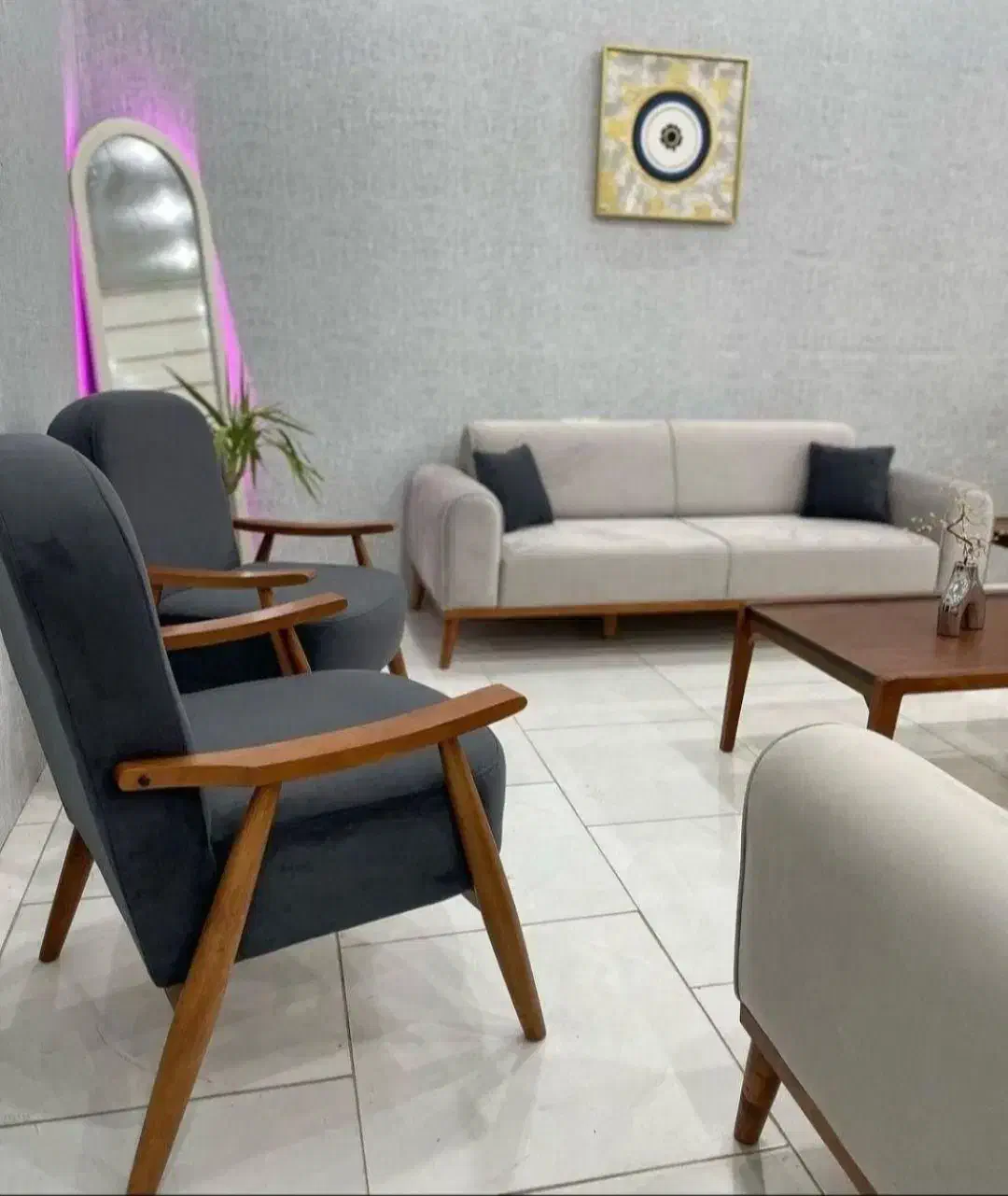 مبل مینی مال 8نفره|مبلمان خانگی و میز عسلی|همدان, |دیوار